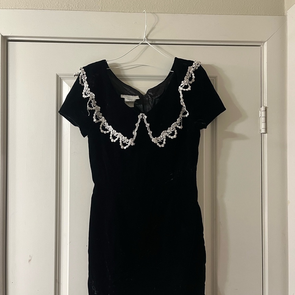 Gothic little black dress